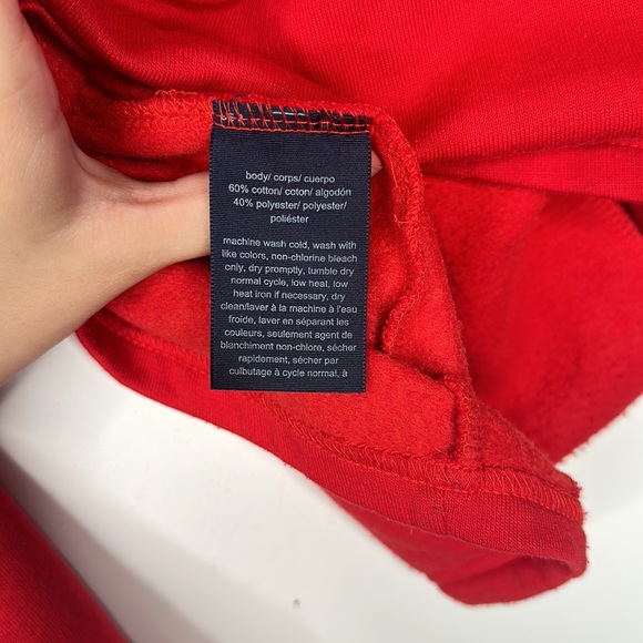 Tommy Hilfiger Chevron Striped Jacket Blazer Womens Size L Red Navy White - Picture 4 of 7